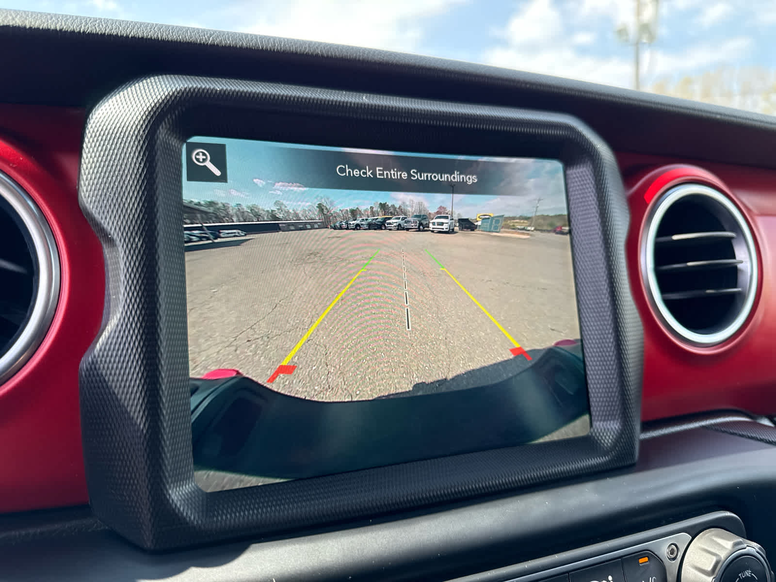 2020 Jeep Gladiator — interior view