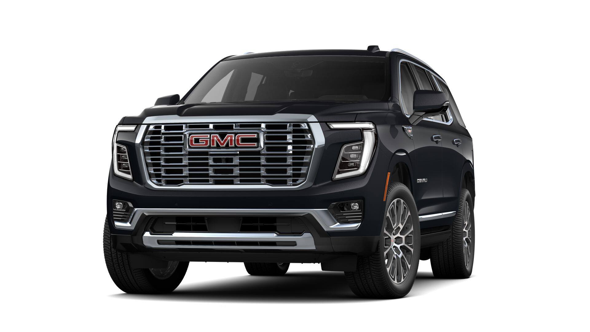 2026 GMC Yukon Denali in Titanium Rush Metallic — front three-quarter view